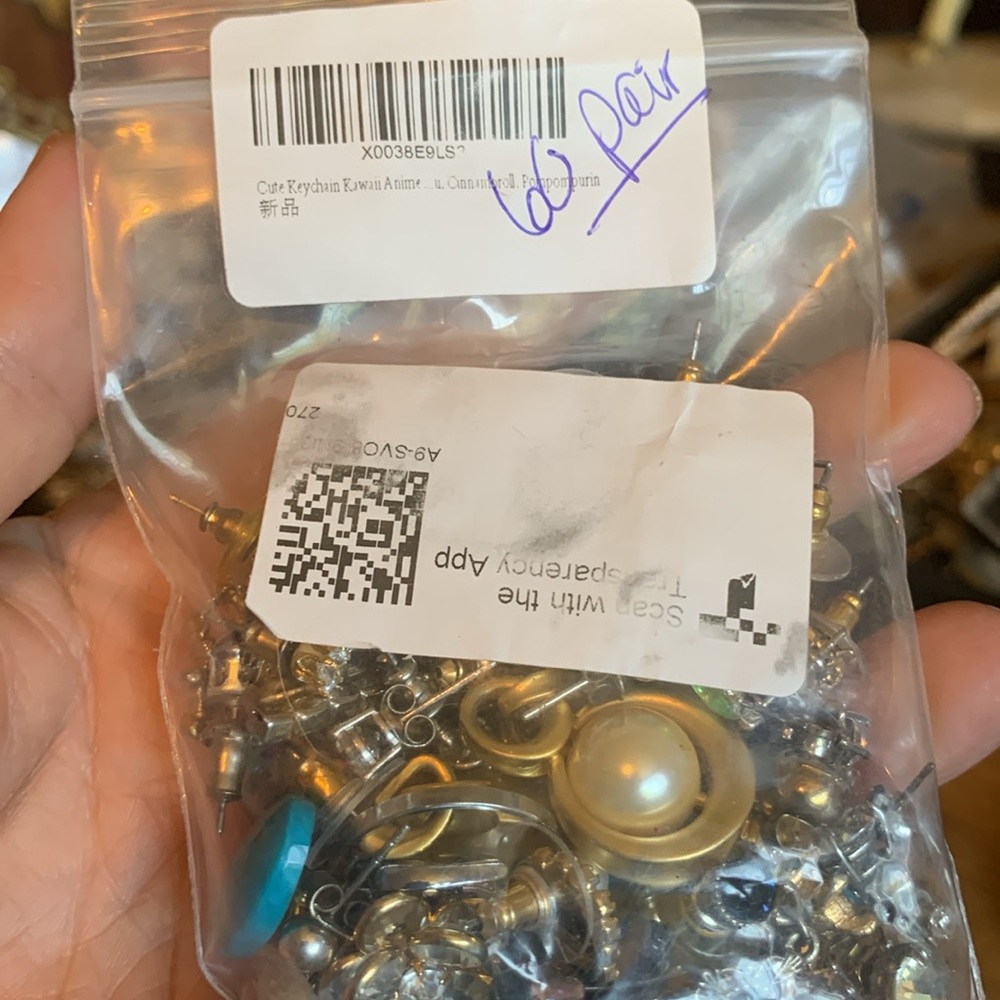 Huge pierced earring lot (SS) GREAT RESELLER POTENTIAL - Picture 2 of 13